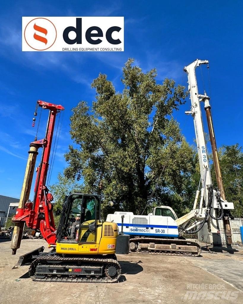 Soilmec SR30 Mašine za zabijanje stubova
