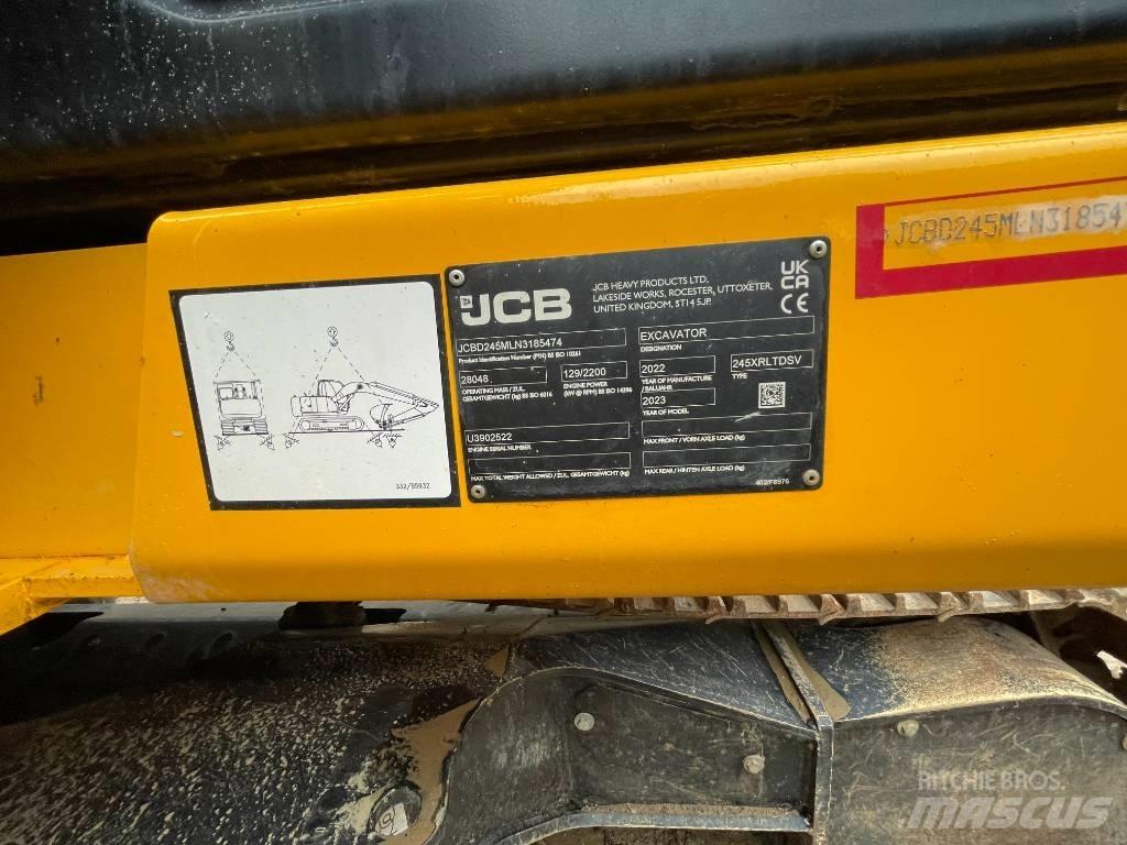 JCB 245 XR Bageri guseničari