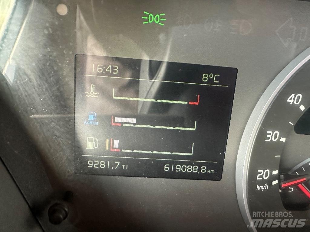 Volvo FH13 540 6x4 Rol kiper kamioni sa kukom za podizanje tereta