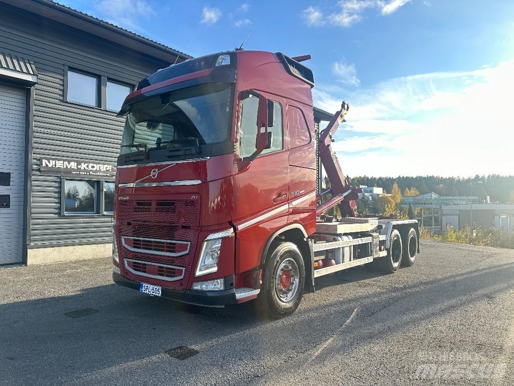 Volvo FH13 540 6x4 Rol kiper kamioni sa kukom za podizanje tereta