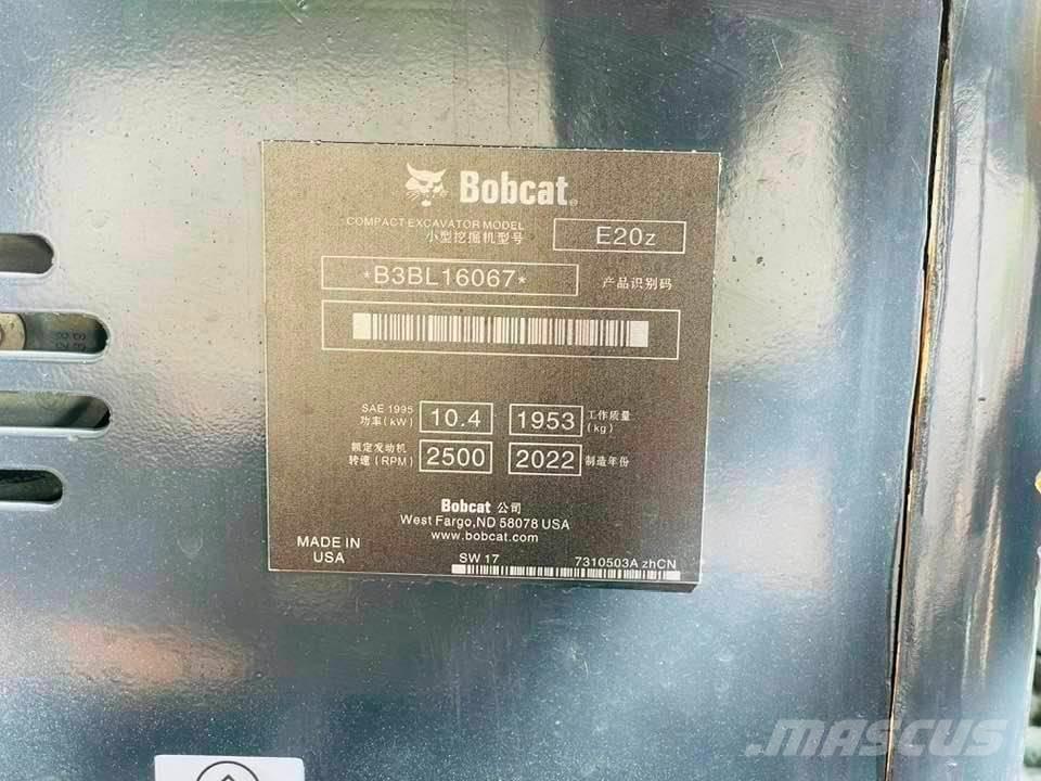 Bobcat E20z Mini bageri < 7t