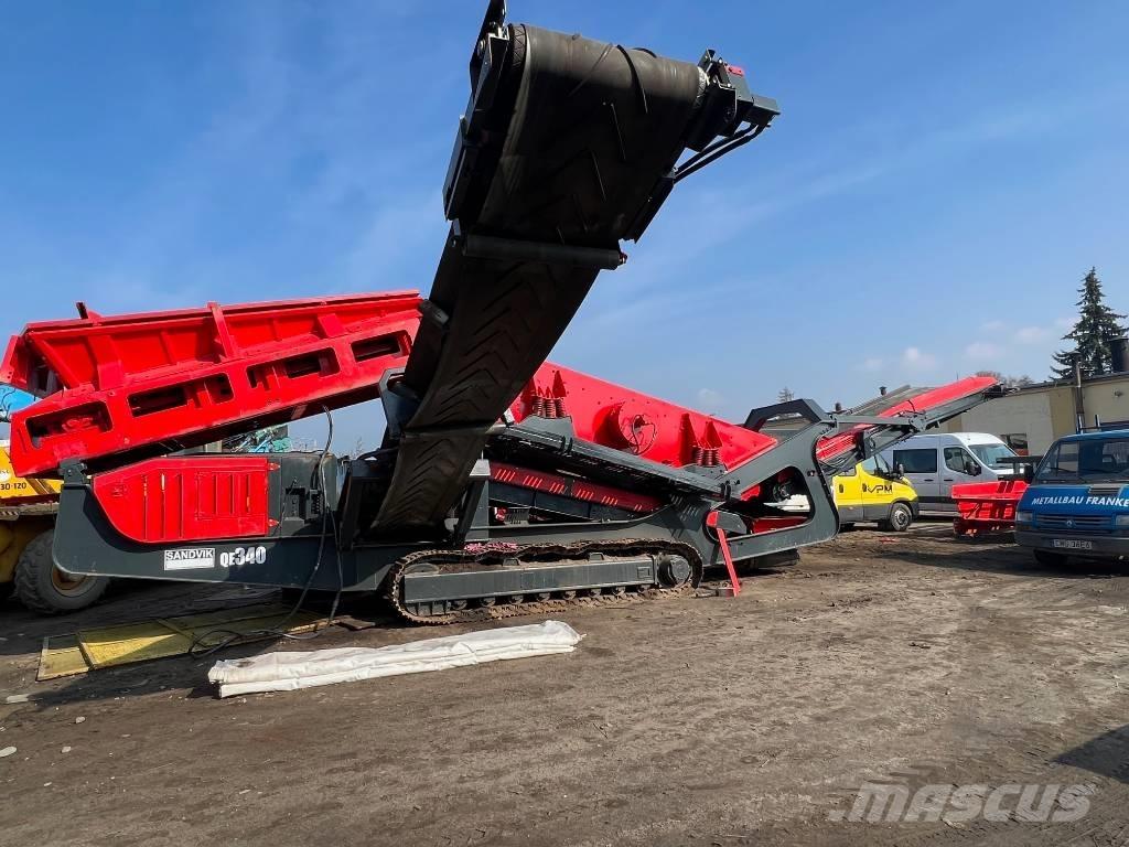 Sandvik QE 340 Mobilna sita