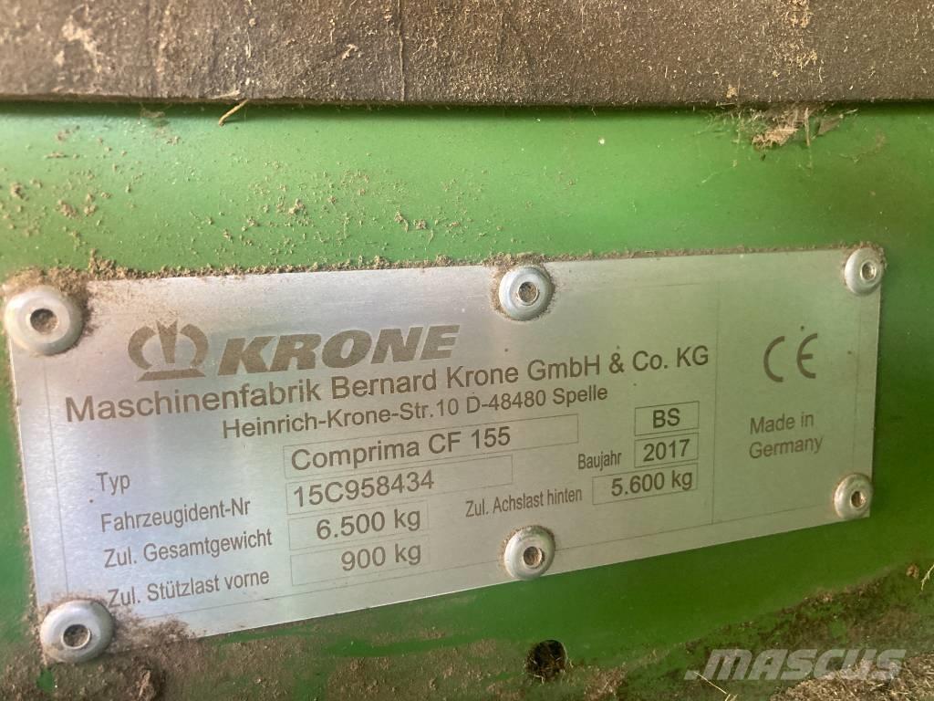 Krone CF155XC Prese/balirke za rolo bale