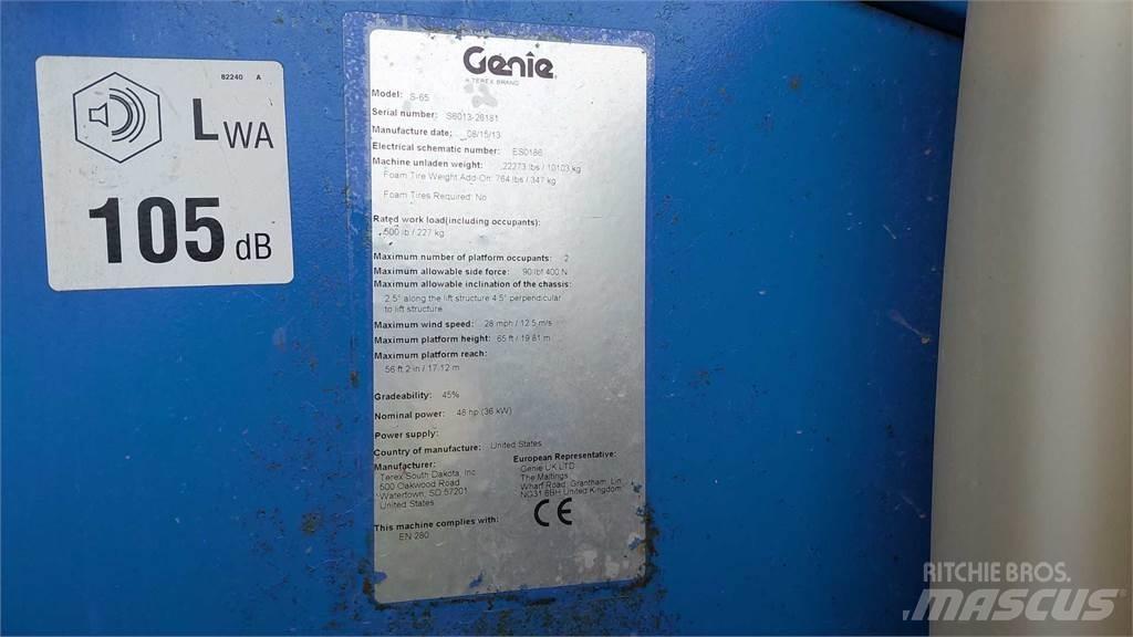 Genie S65 Teleskopske podizne platforme