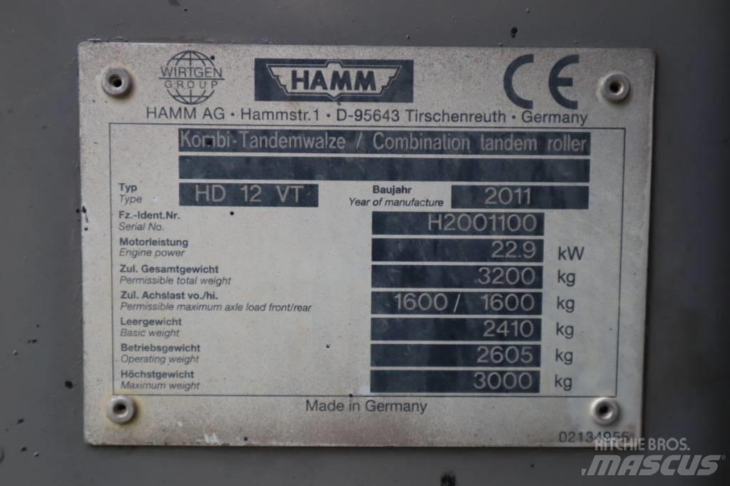 Hammar HD12VT Kombinovani valjci