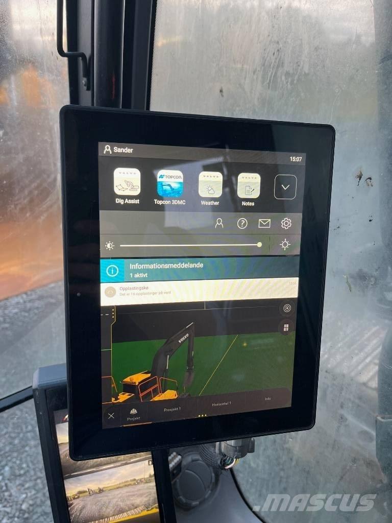 Volvo EC 250 EL Bageri guseničari