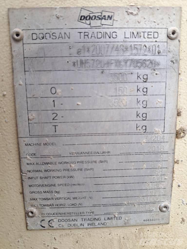 Doosan 7/204 Kompresori