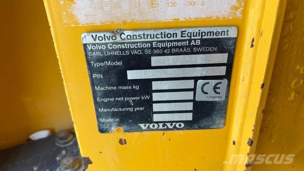 Volvo A 30 G Zglobni damperi