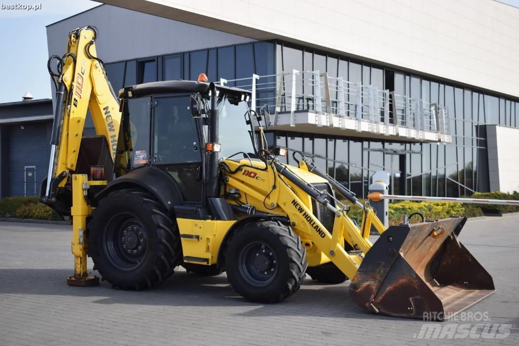New Holland B 110 C Rovokopači