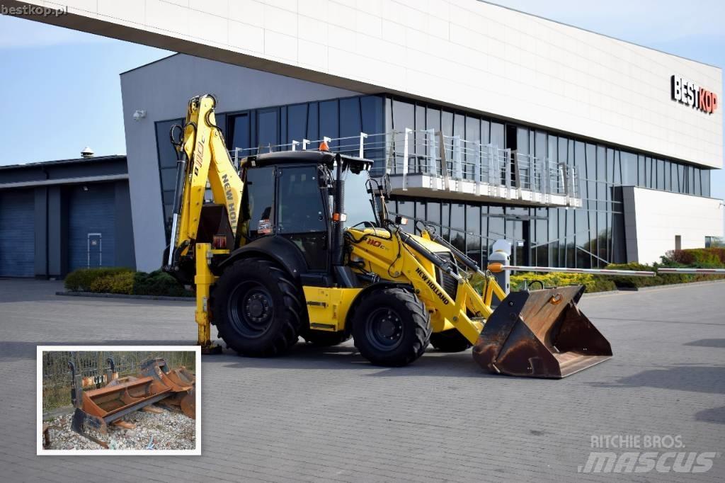 New Holland B 110 C Rovokopači