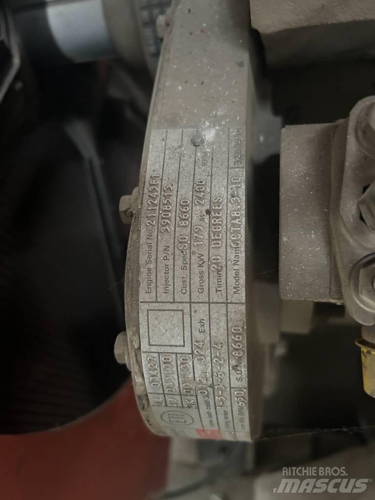Cummins 6CTA8.3 Dizel generatori