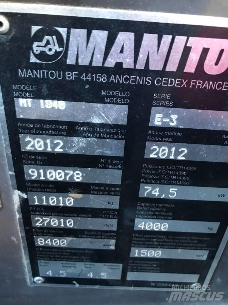 Manitou MT 1840 Teleskopski viljuškari