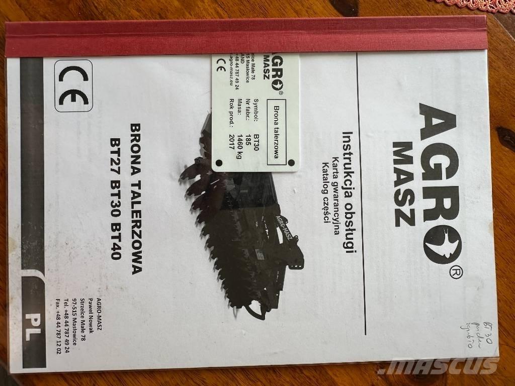 Agro-Masz BT30 Tanjirače