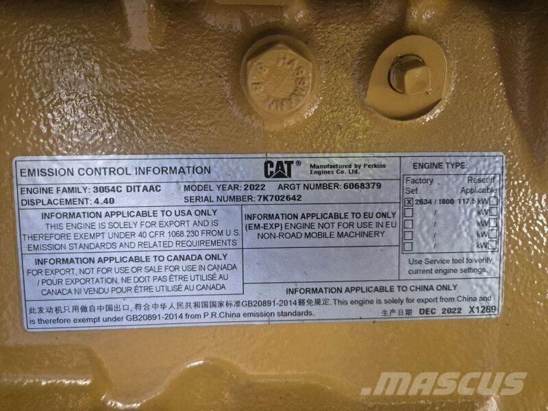 CAT 3054C DITAAC Kargo motori