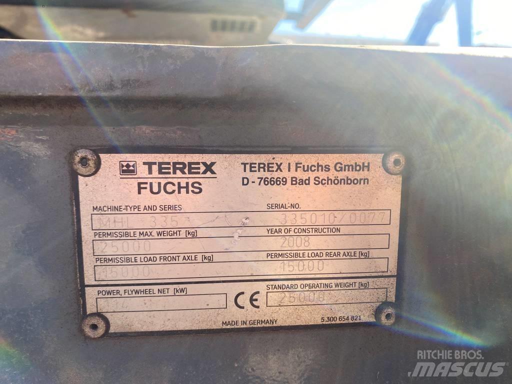 Fuchs MHL 335 Bageri za prenos primarnih/sekundarnih sirovina