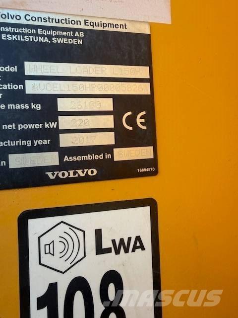 Volvo L 150 H Utovarivači na točkove