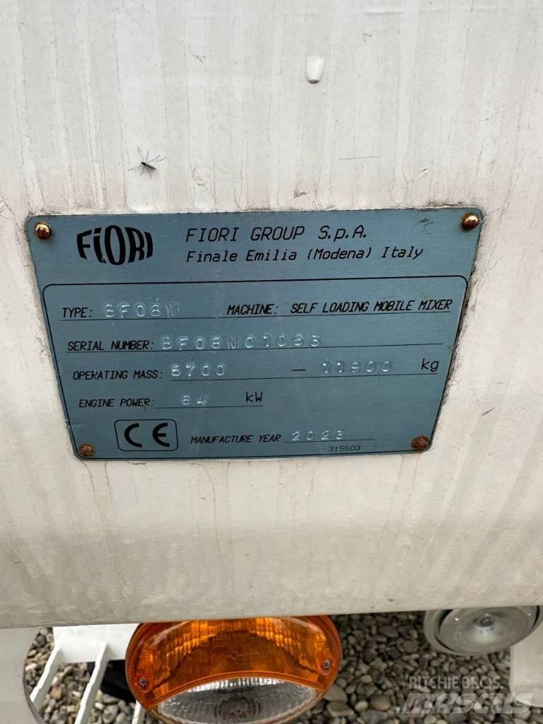 Fiori DB260 Kamioni mešalice za beton