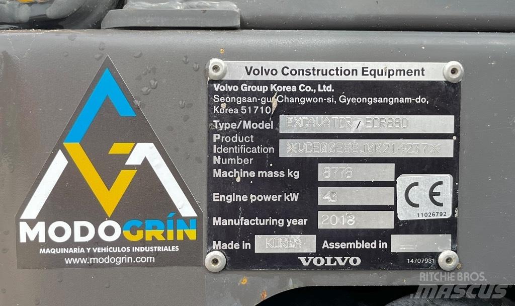 Volvo ECR 88 Mini bageri < 7t