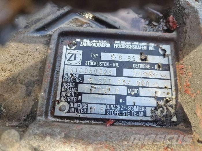 Transmission S6-85 Ostale kargo komponente