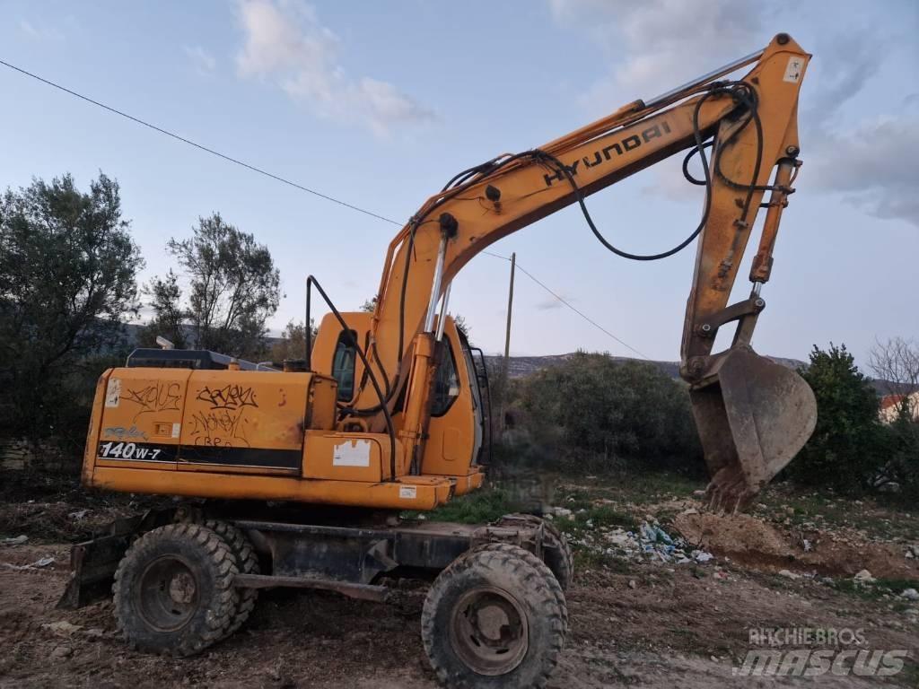 Hyundai 140W-7 Bageri točkaši