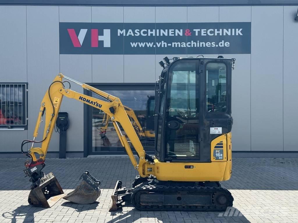 Komatsu PC 16 R-3HS Mini bageri < 7t