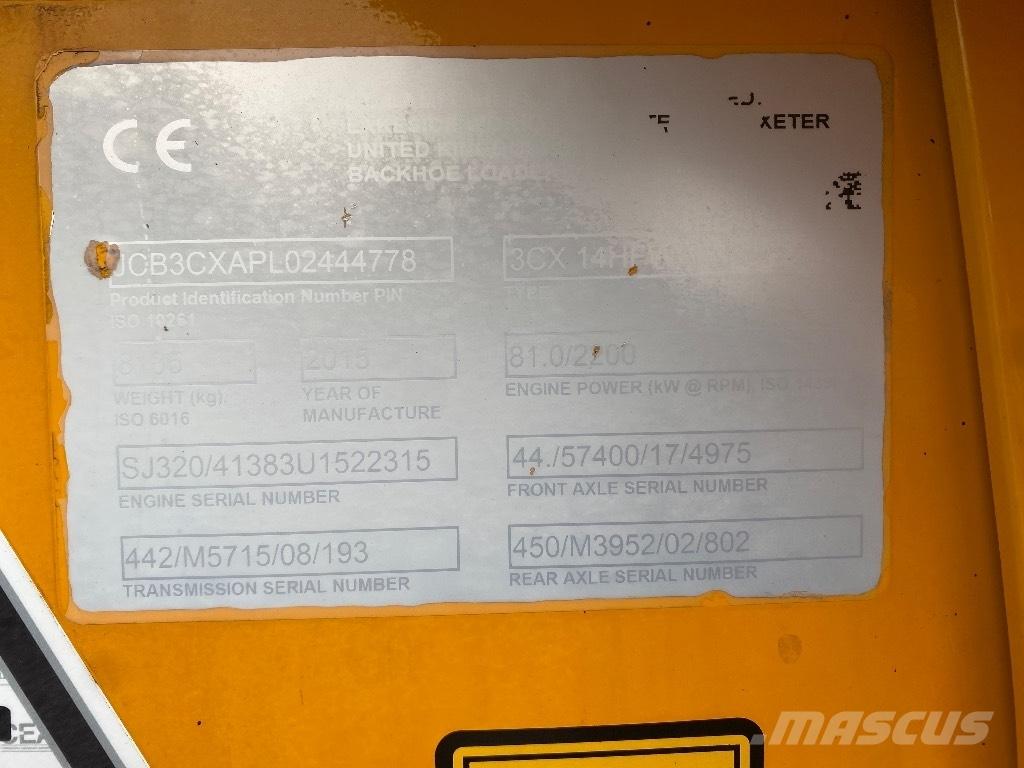 JCB 3 CX Contractor Rovokopači