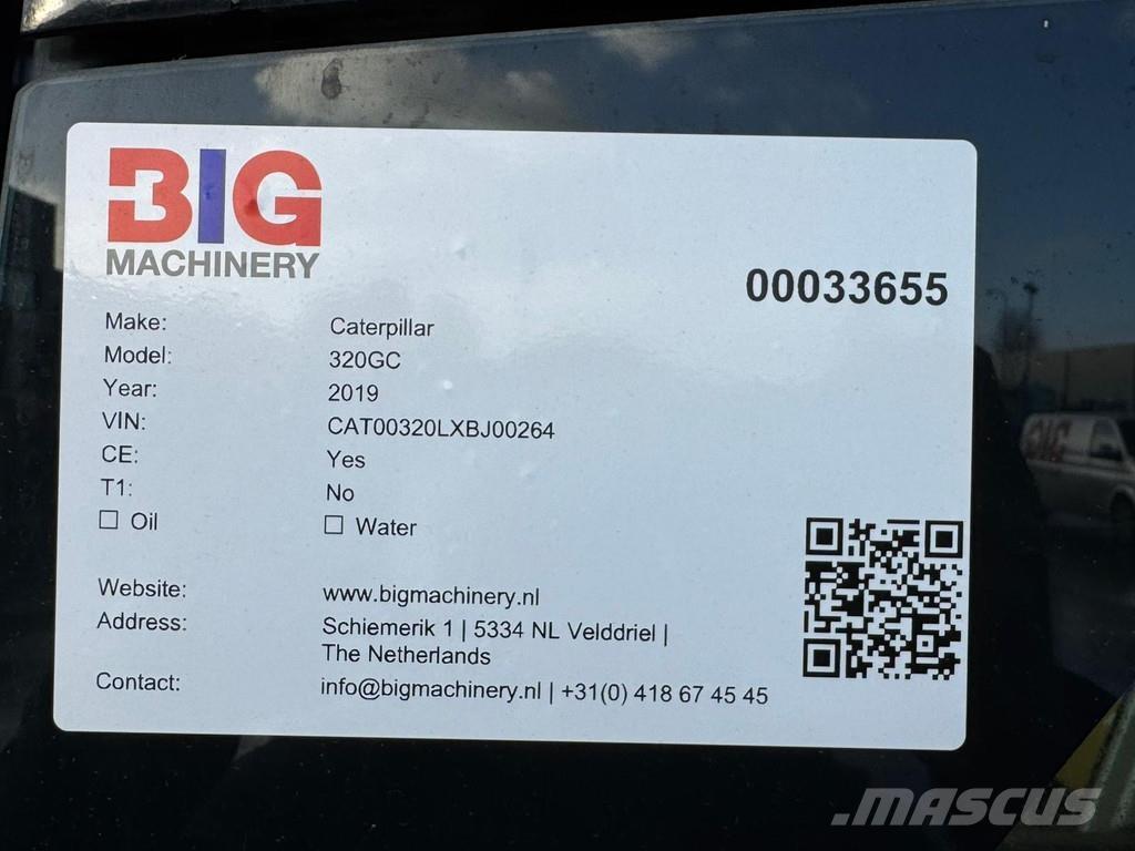 CAT 320GC Polovni specijalni bageri