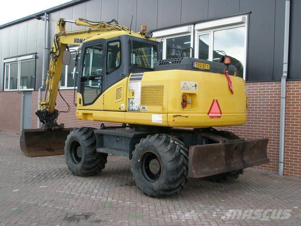 Komatsu PW140-7 Bageri točkaši