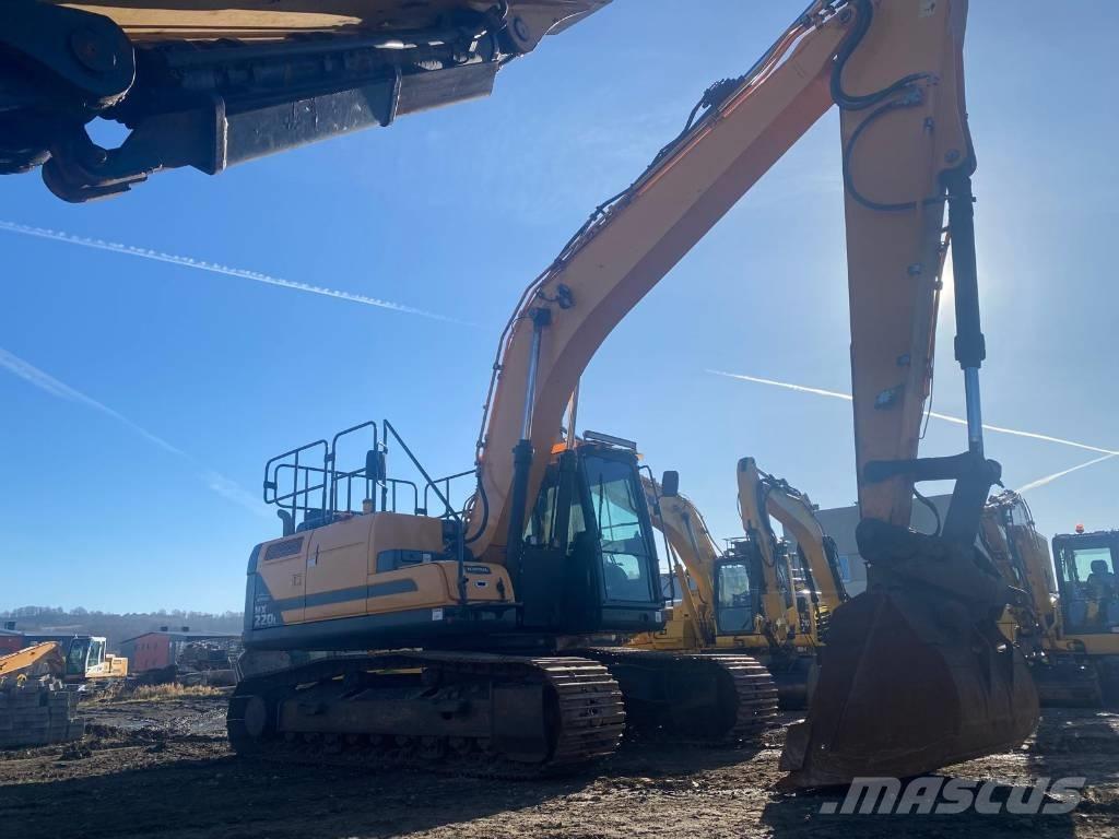 Hyundai HX220L Bageri guseničari