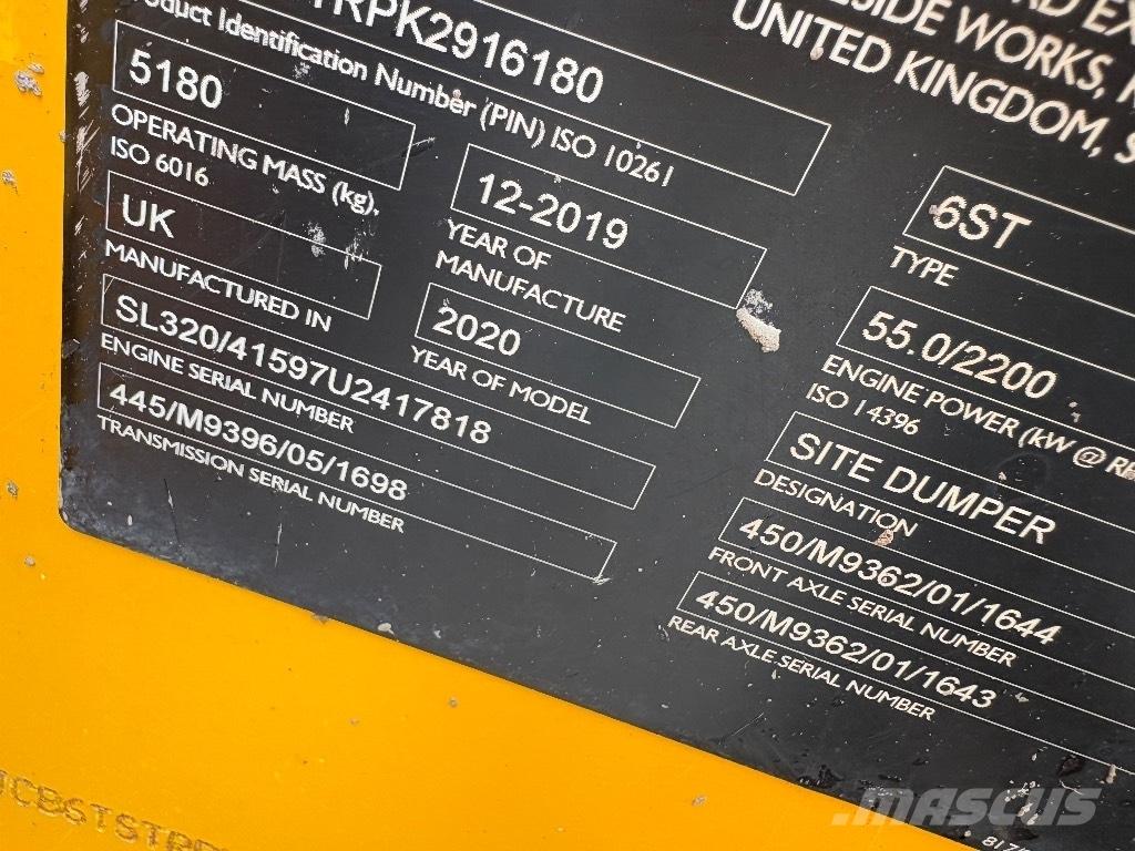 JCB 6 ST Damperi za gradilište