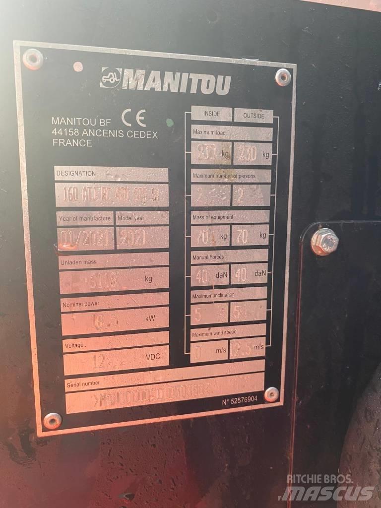 Manitou 160 ATJ Zglobne podizne platforme
