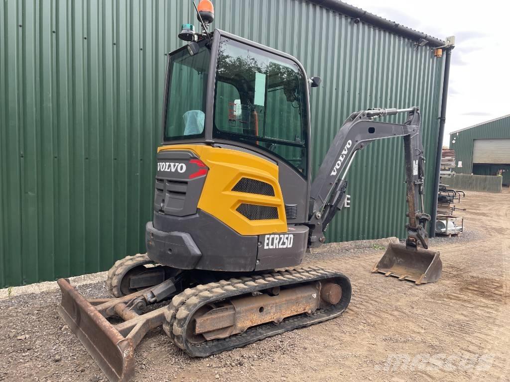Volvo ECR 25 D Mini bageri < 7t