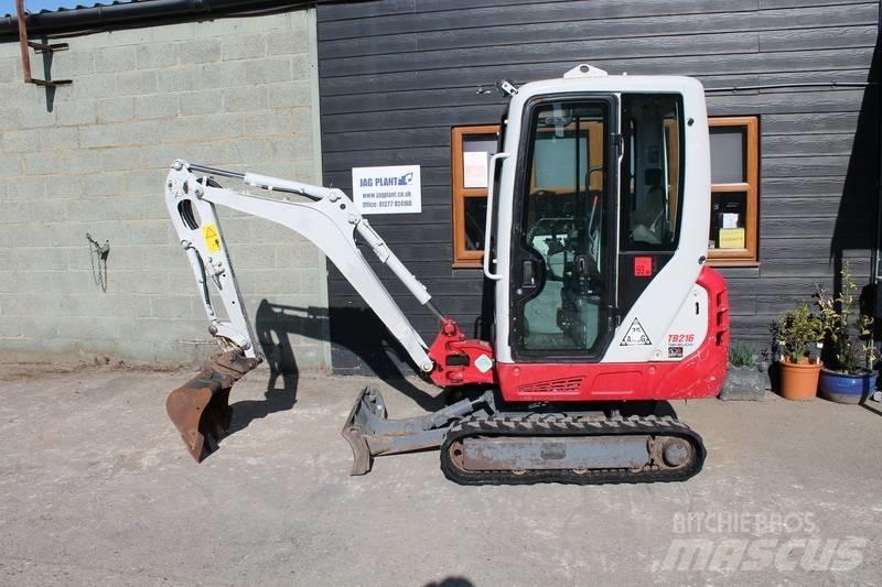 Takeuchi TB216 Mini bageri < 7t