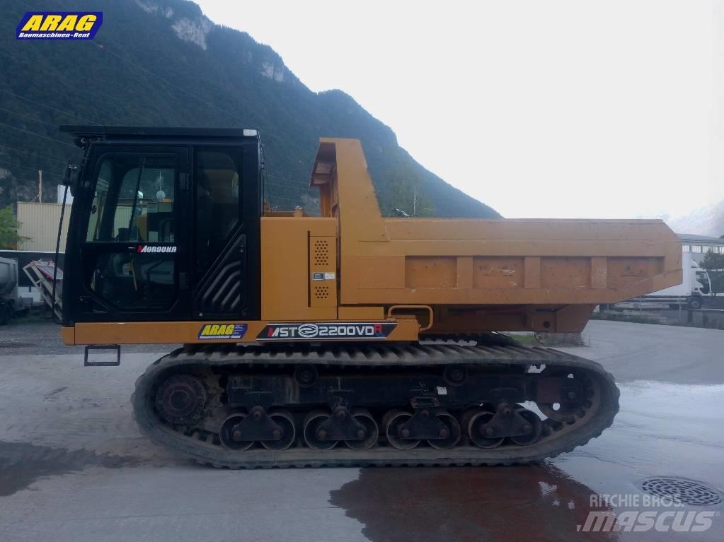 Morooka MST 2200 VDR Damperi na gusenice