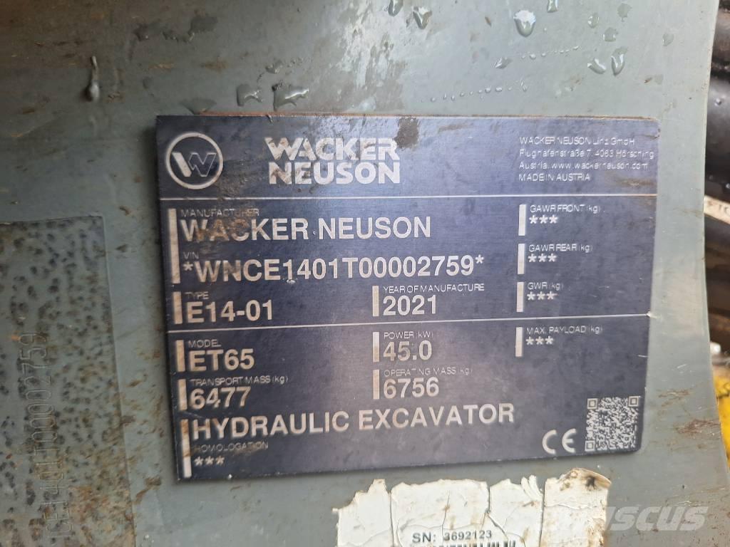 Wacker Neuson ET 65 Bageri guseničari