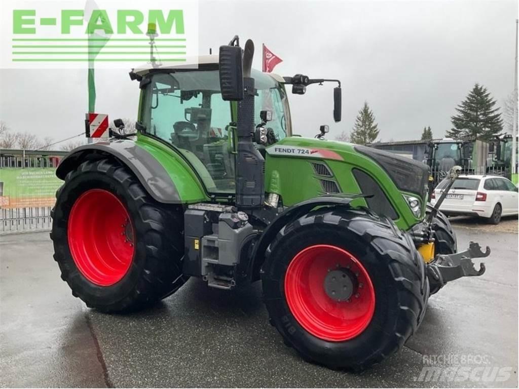 Fendt 724 s4 profi+ Traktori