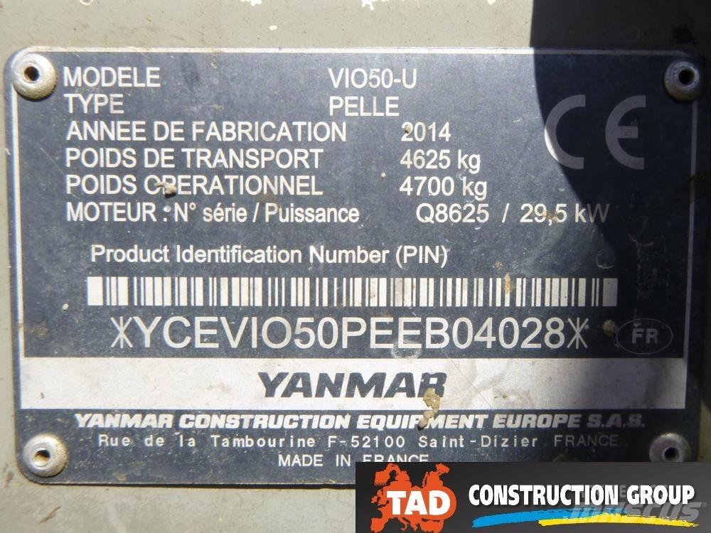 Yanmar Vio 50 U Mini bageri < 7t