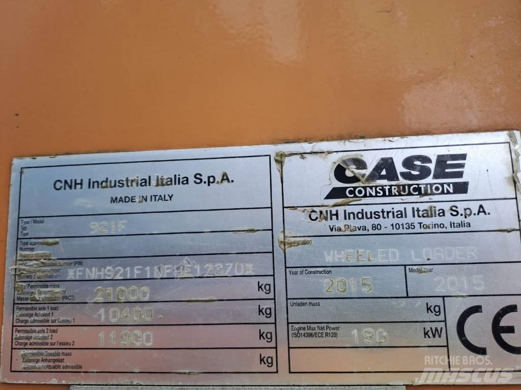 CASE 921 F Utovarivači na točkove