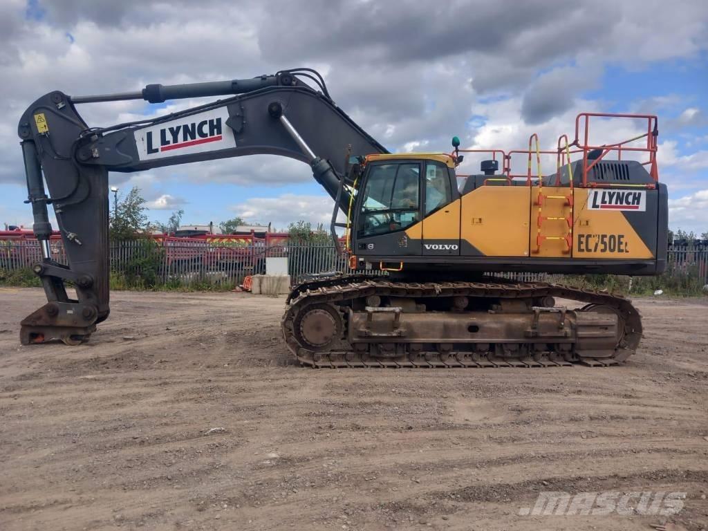 Volvo EC 750 EL Bageri guseničari