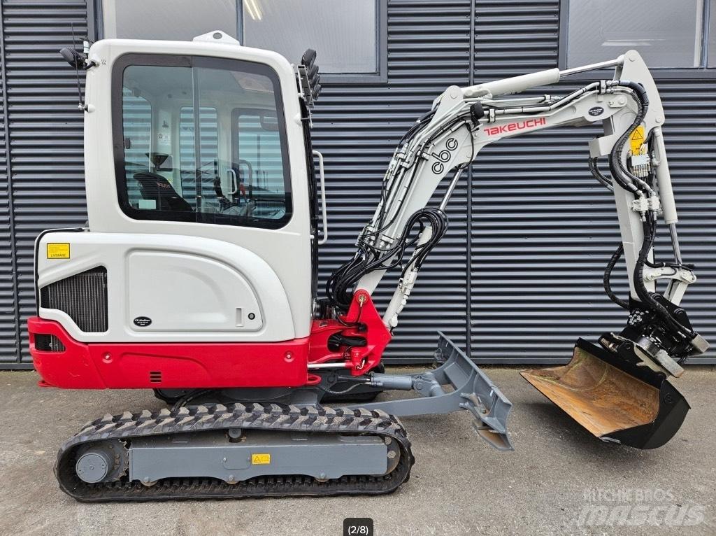 Takeuchi TB 225 Mini bageri < 7t