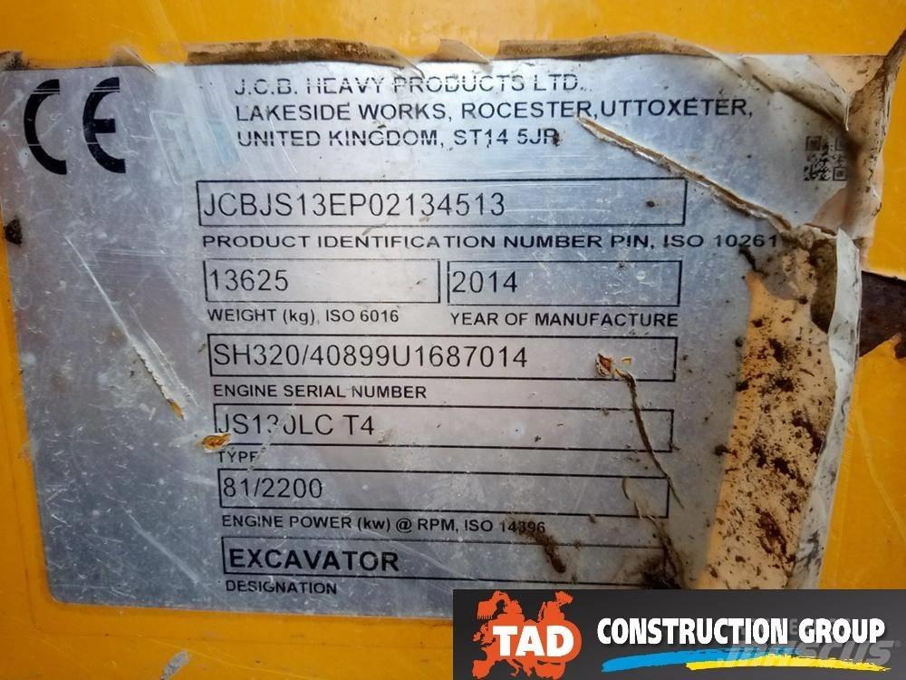 JCB JS 130 LC Bageri guseničari