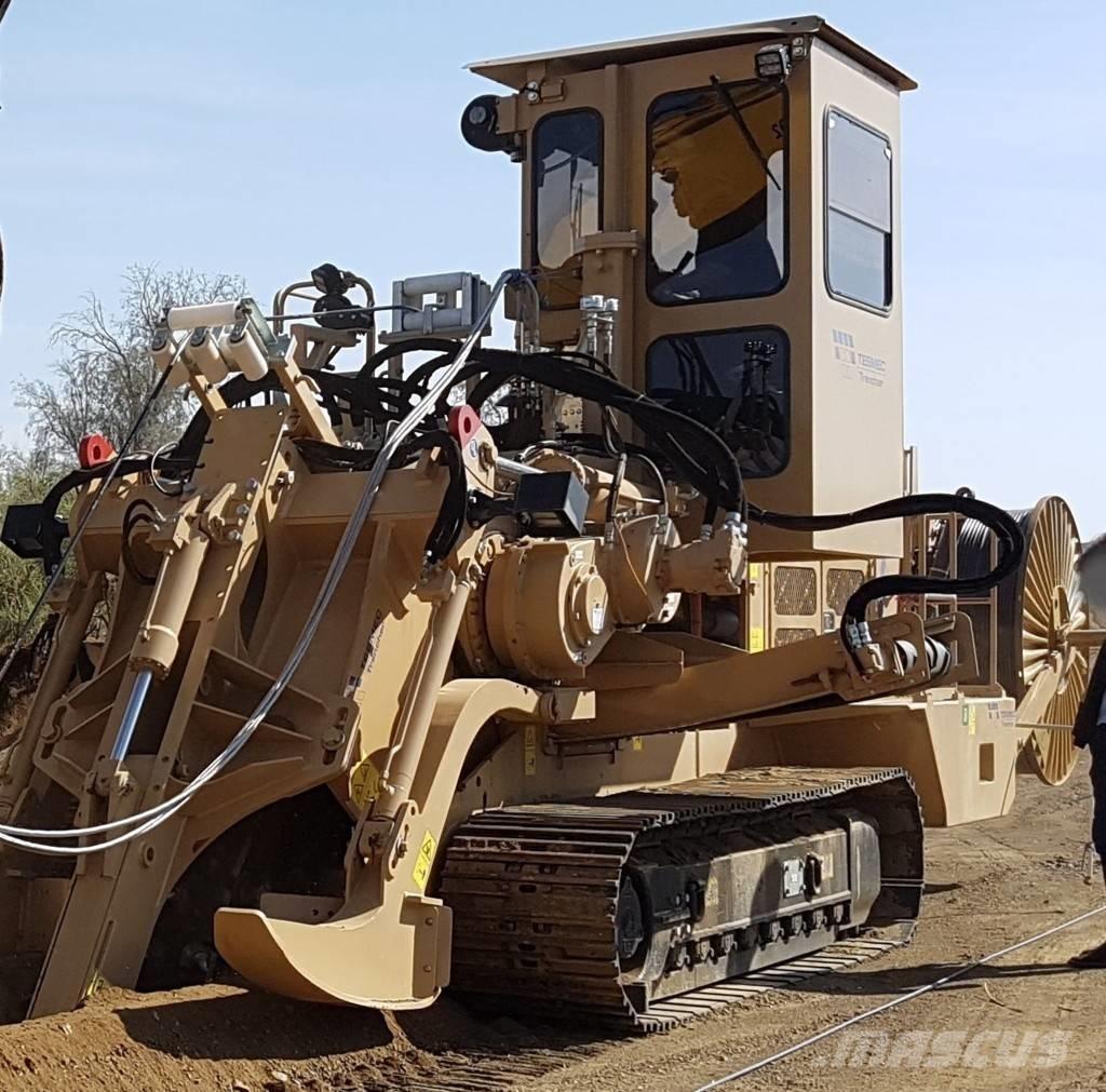 Tesmec 975 CS Rovokopači freze za kanale Trenčeri
