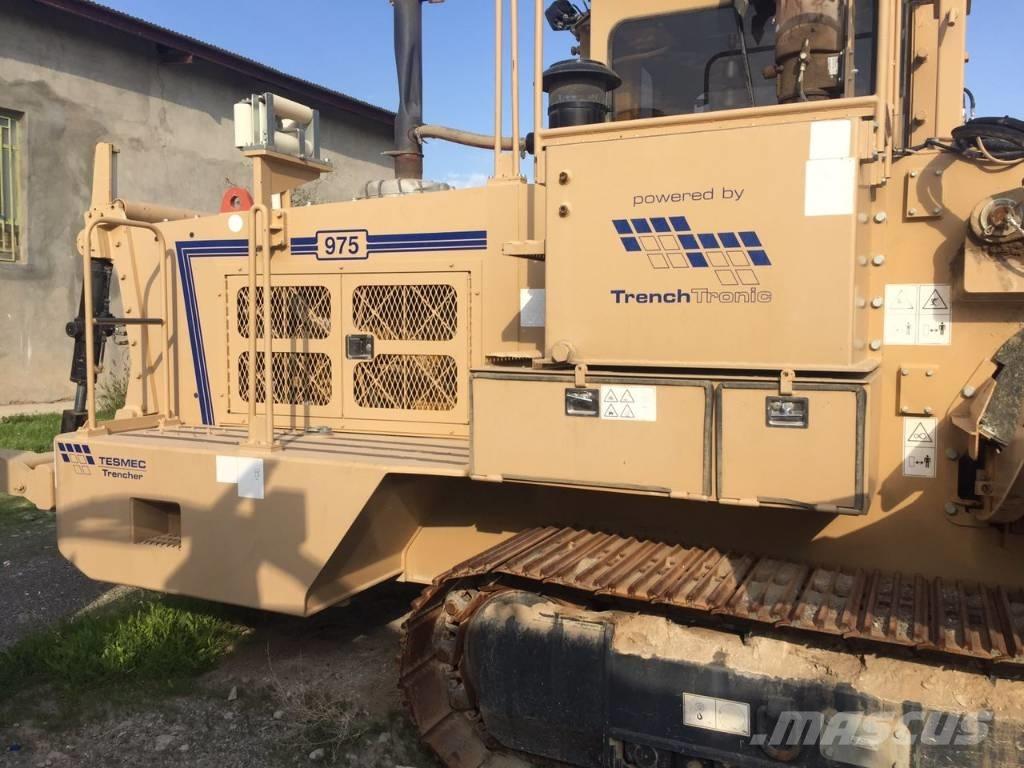 Tesmec 975 CS Rovokopači freze za kanale Trenčeri