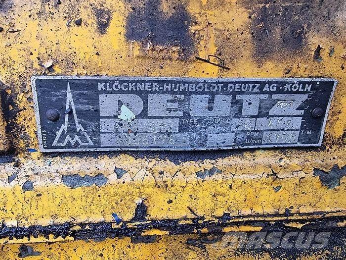  Engines F4L912 Ostale kargo komponente