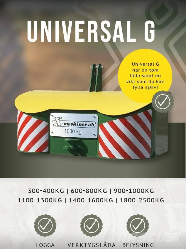  Frontx Universal G Prednji tegovi