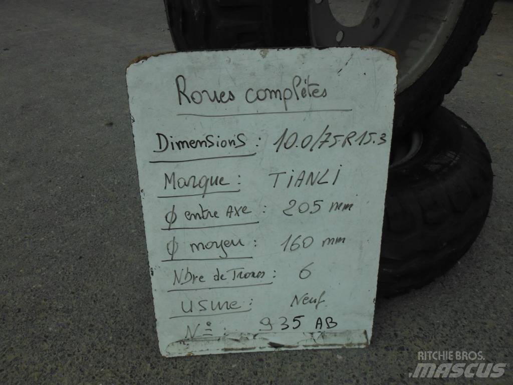 TIANLI 10.0/75R15.3 Gume, točkovi i felne