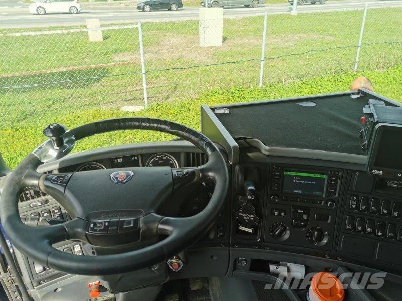 Scania G 450 Rol kiper kamioni sa kukom za podizanje tereta