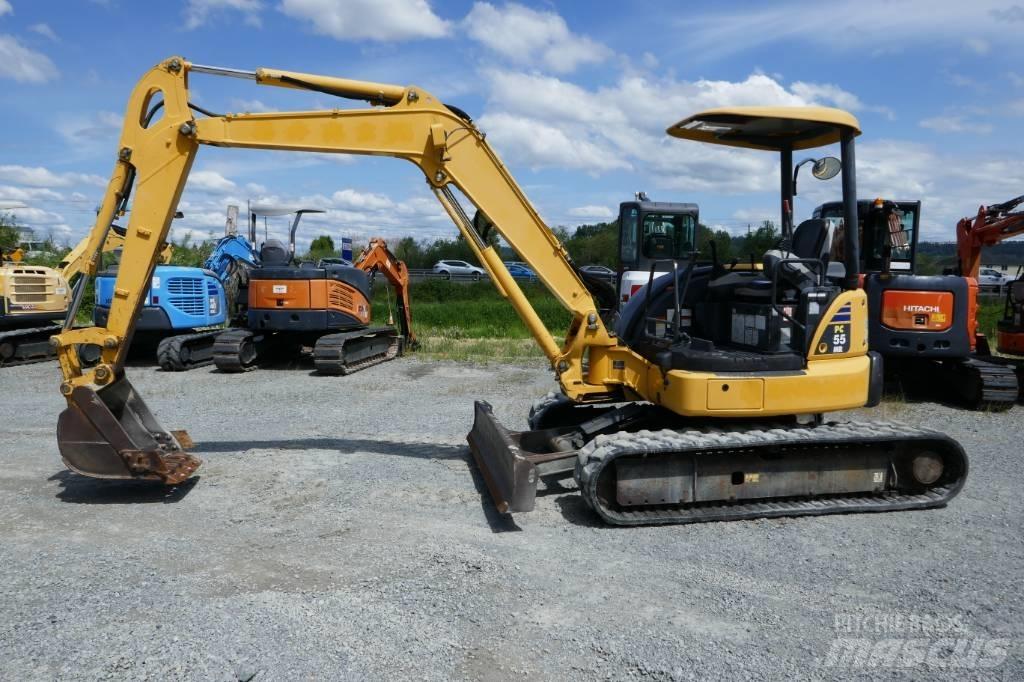 Komatsu PC 55 MR-3 Mini bageri < 7t