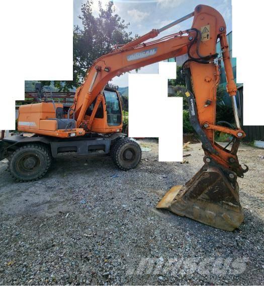 Doosan DX 140 W Bageri točkaši