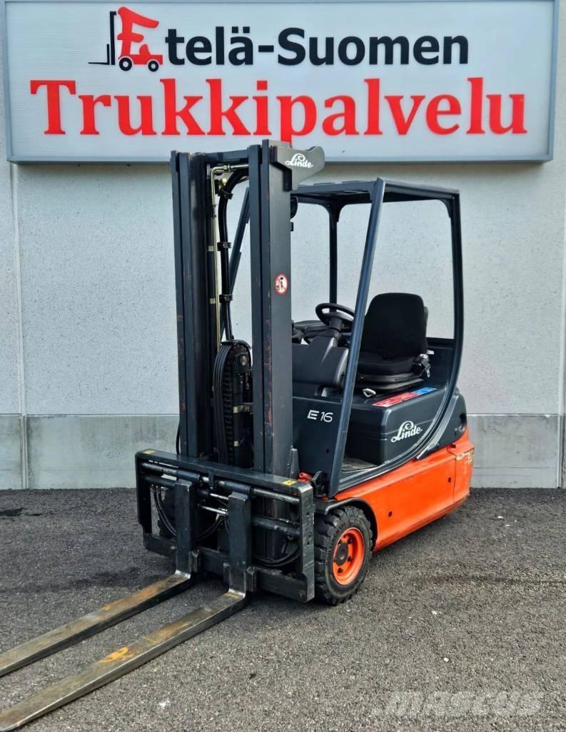Linde E 16 C-02 Električni viljuškari